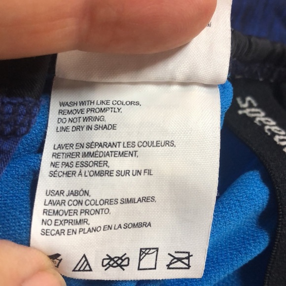 Speedo Women’s One Piece Swimsuit High Cut Sporty Stripe Hydrobra Built in bra - Picture 5 of 8